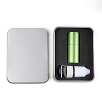 Green Stamp + Ink + Box