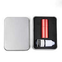 Red Stamp + Ink + Box