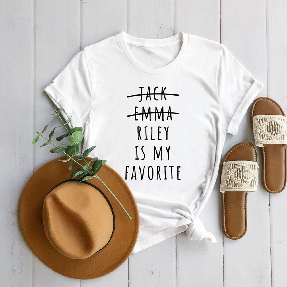 Mothers Day Gift, Funny Child T-shirt, Funny Mothers Day Shirt, Personalized Mom Tee, Custom Mom Shirt, Favorite Child Tshirt