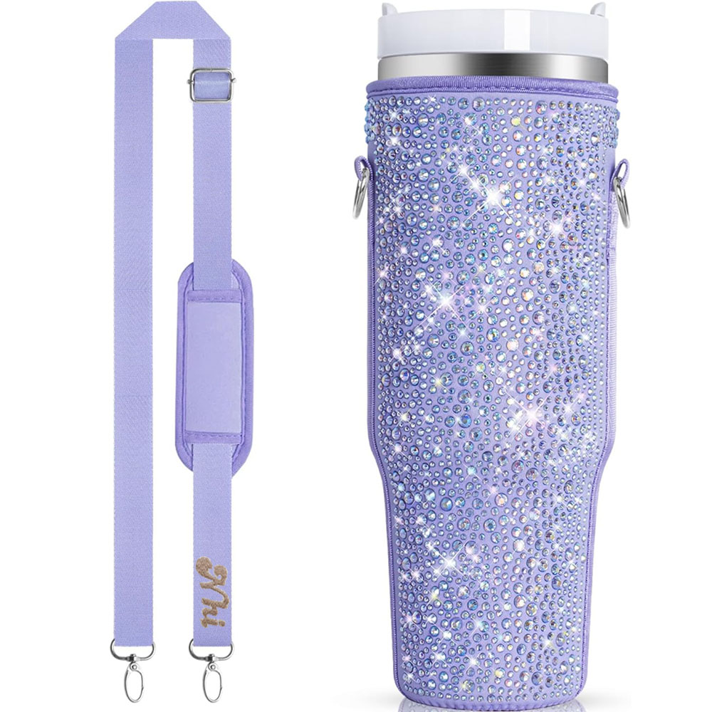 Tumbler Pouch Water Bottle Pouch Water Bottle Carrier Travel Accessory for Stanley Accessories for Hiking Gift Camping Gift for Mom