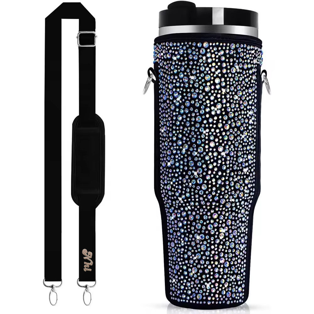 Tumbler Pouch Water Bottle Pouch Water Bottle Carrier Travel Accessory for Stanley Accessories for Hiking Gift Camping Gift for Mom