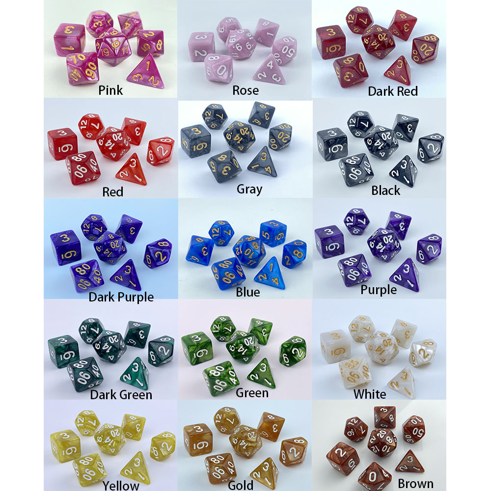 Dice Holding Sword, Customizable Color Scheme, Dice Included, 7-Die TTRPG Dice Set Storage, Optional Name Engraving
