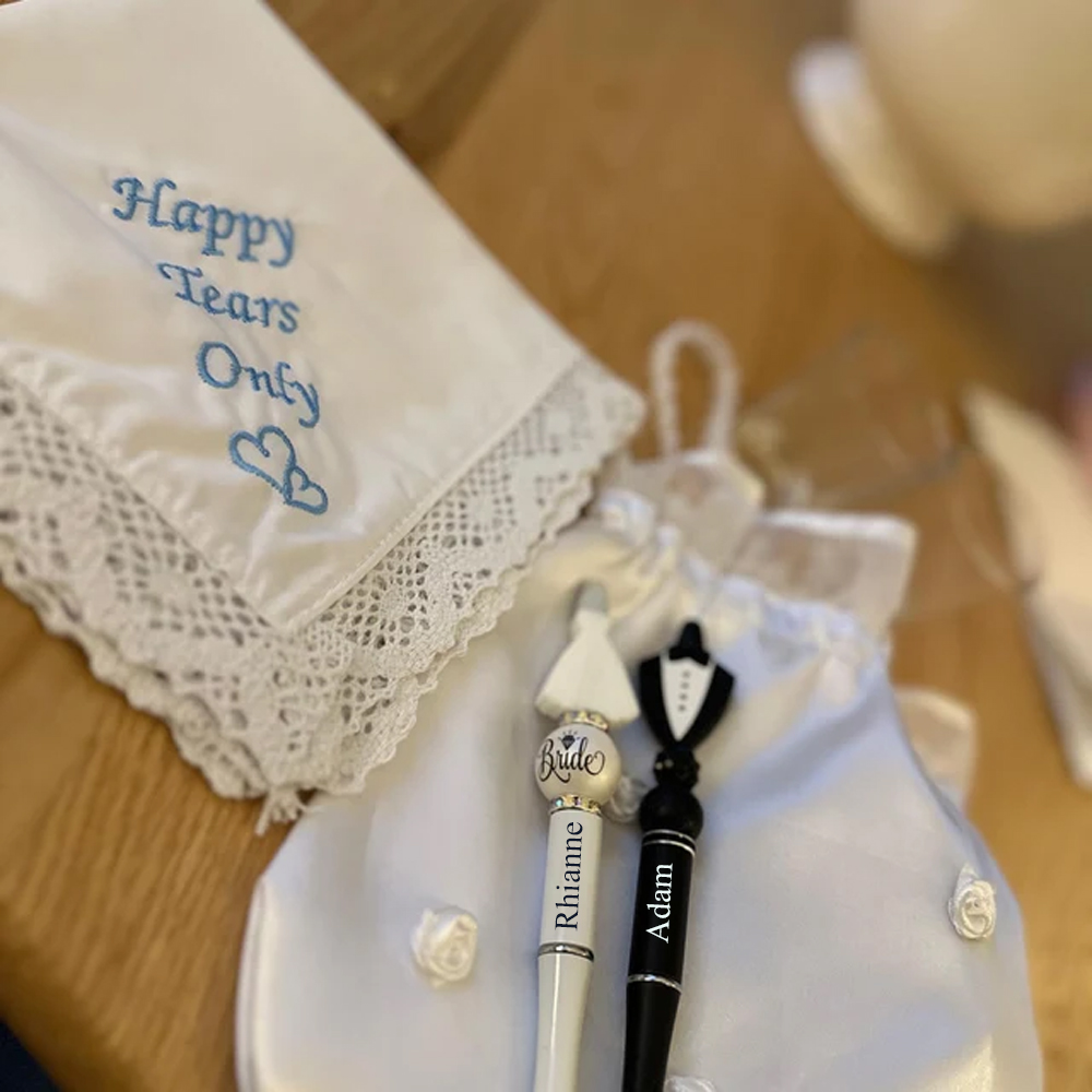 Wedding Pens, Bridal Pen, Guest Book Pen, She Said Yes, Engagement, Bride, Groom, Bridal Set