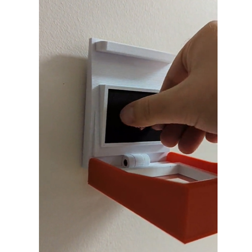 Emergency Initiative Dice, DND Flip Down, D20 Dice Holder, Funny 3D Printed Home and Office Decor