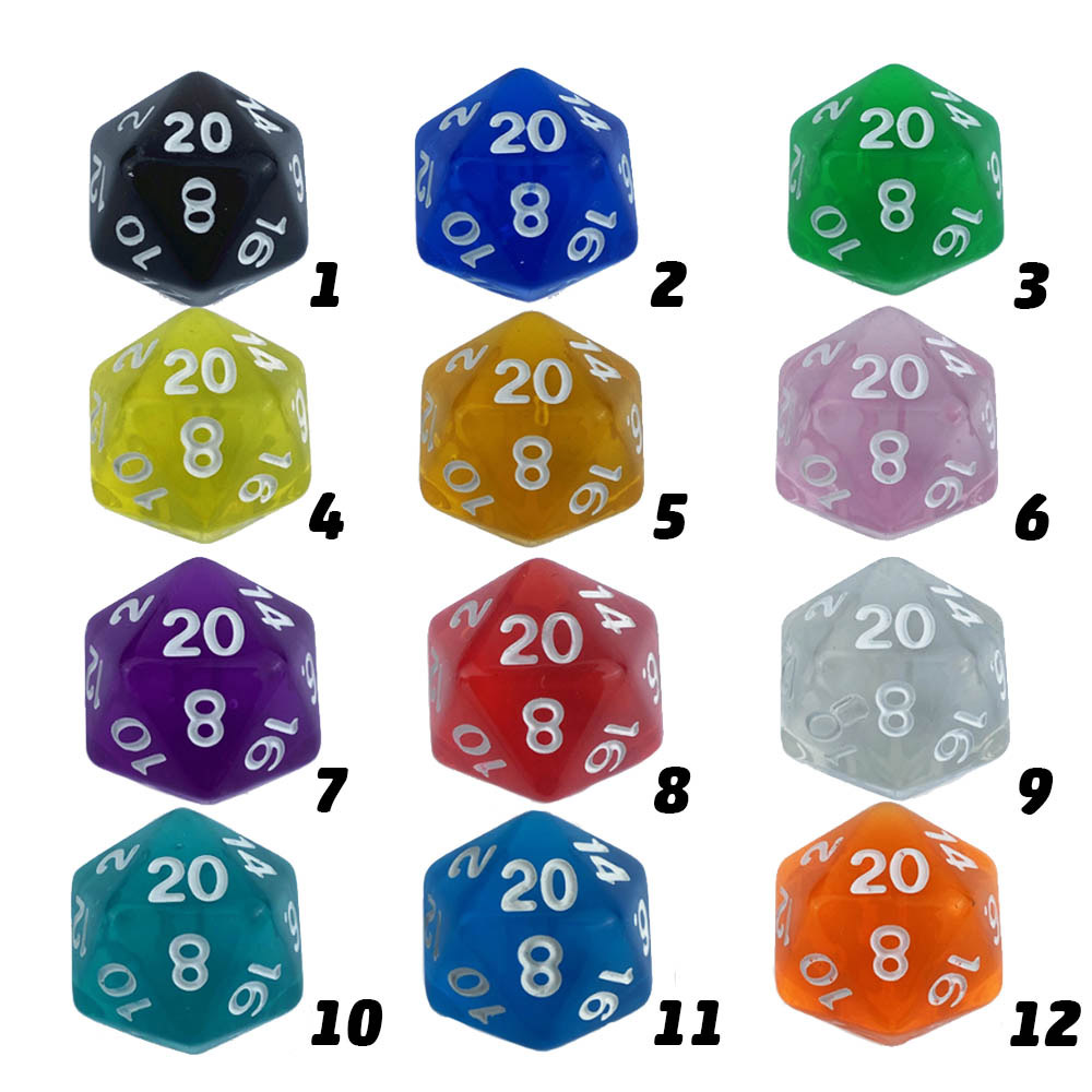 Emergency Initiative Dice, DND Flip Down, D20 Dice Holder, Funny 3D Printed Home and Office Decor