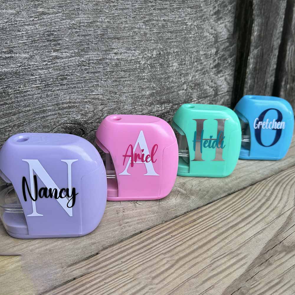 Personalized Electronic Pencil Sharpener, Cute Office Supplies, Desk Accessories, Boss Gift, Teacher Appreciation Gift