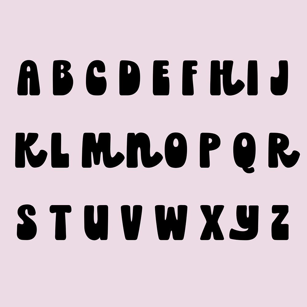 Retro Letter Backpack Tag, Acrylic Bag Tag, Diaper Bag Tag, Groovy Lunch Box Tag, Initial Keychain, Kid's Luggage Tag, Glitter Keychain