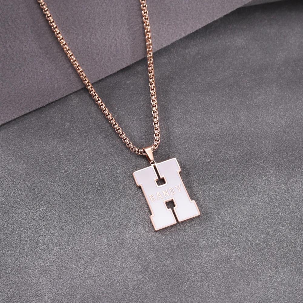 Custom Letter Necklace for Her