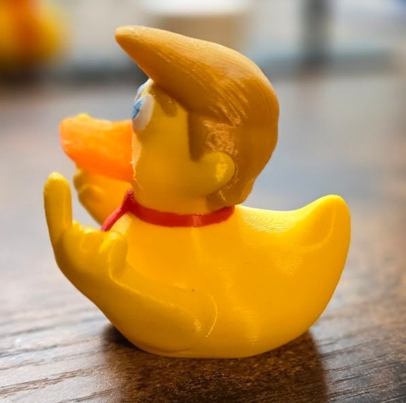 Hot Sale 50%OFF, Double Middle Finger Duck with Ear BandAid