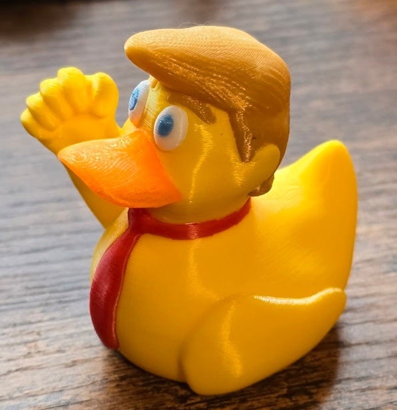 Hot Sale 50%OFF, Double Middle Finger Duck with Ear BandAid