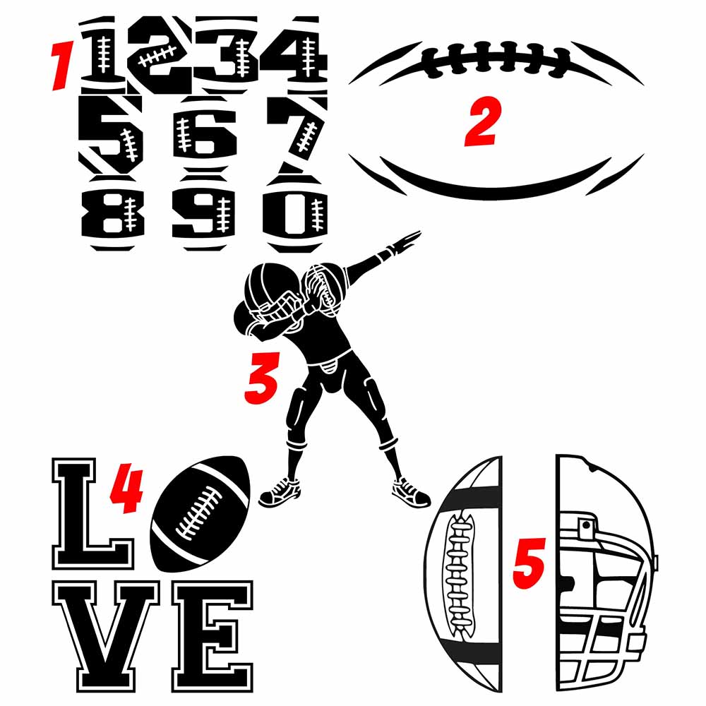 Custom Football Duffle Bag, Personalized Sports Gym Equipment, Team Gifts, Travel Gear
