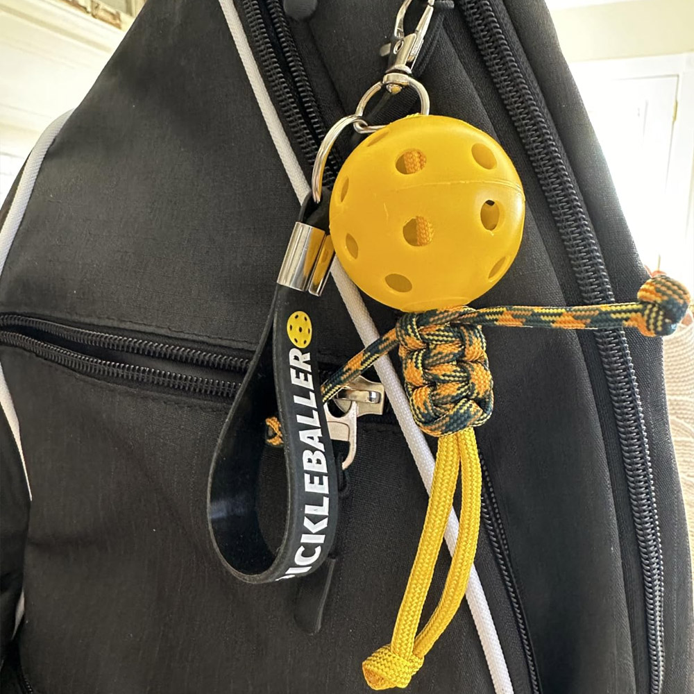 Personalized Pickleball Handmade Keychains for Bags, Pickleball Accessories Ornament for Man Woman, Unique Gifts for Sports Lovers/Pickleball Trainer