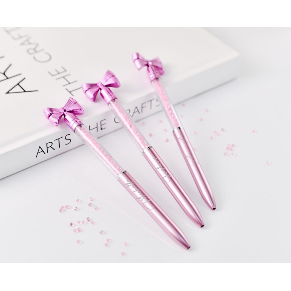 Personalized Bow Ballpoint Pen, Name Teacher Gifts, Elegant Gifts for Women, Unique Gifts for Girls, Back to School Gifts
