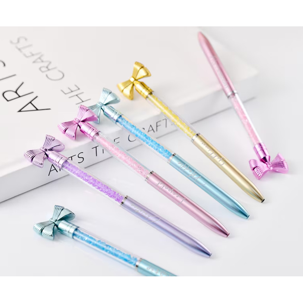 Personalized Bow Ballpoint Pen, Name Teacher Gifts, Elegant Gifts for Women, Unique Gifts for Girls, Back to School Gifts