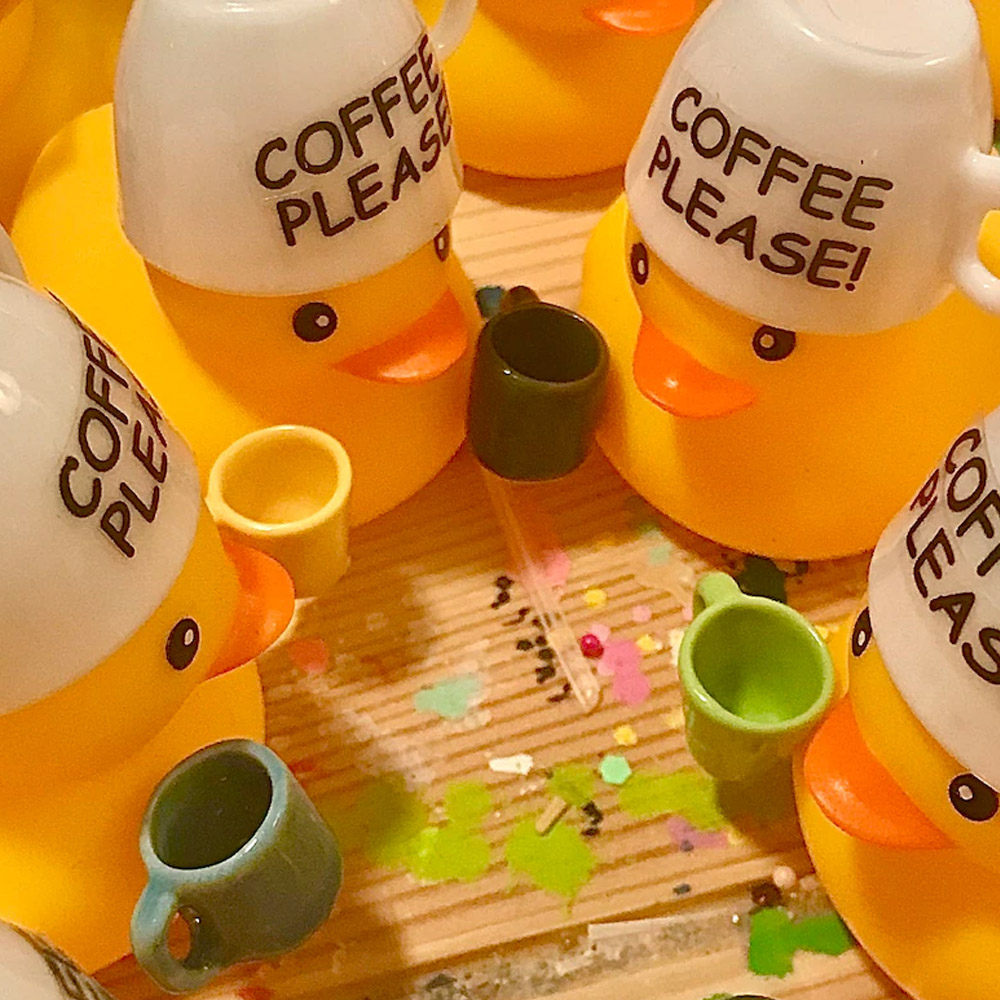 Personalized Mini Plastic Rubber Duck, Jeep Ducks for Ducking, Pink Cruise Ducks, Car Dashboard/Rear View Mirror Accessories Decor, Gifts for Woman Man