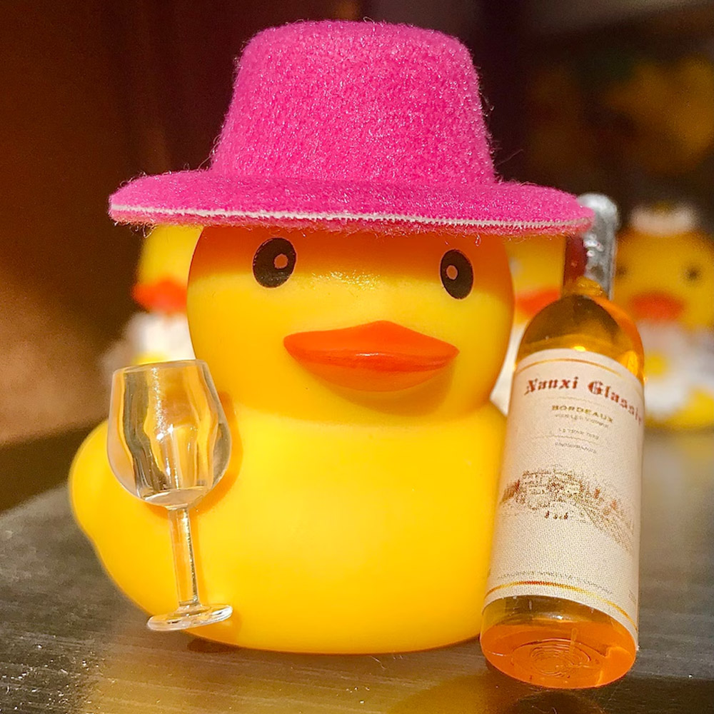Personalized Mini Plastic Rubber Duck, Jeep Ducks for Ducking, Pink Cruise Ducks, Car Dashboard/Rear View Mirror Accessories Decor, Gifts for Woman Man