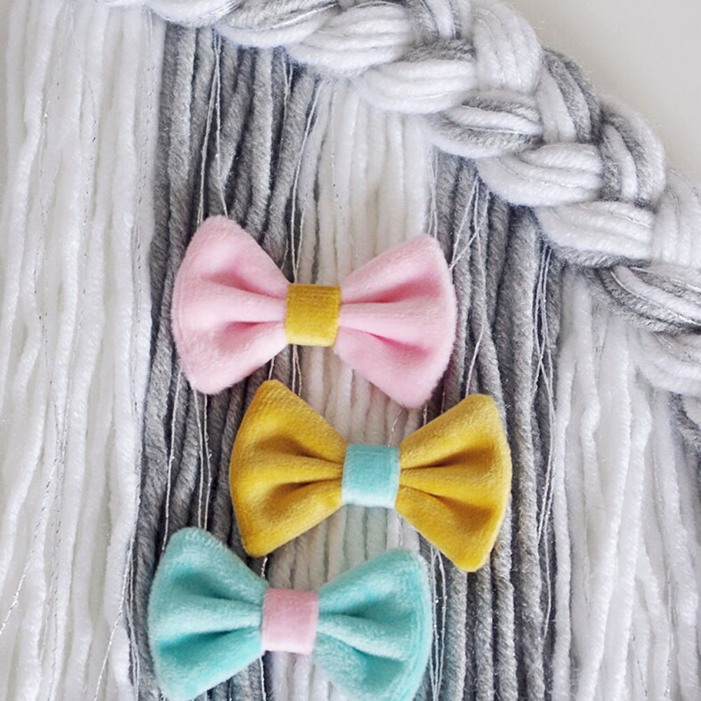 Personalized Unicorn Hair Clip Hanger, Cute Hair Accessories Organizer, Hair Bow Headband Clip Holder for Girls, Macrame Bow Holder, Gifts for Girls