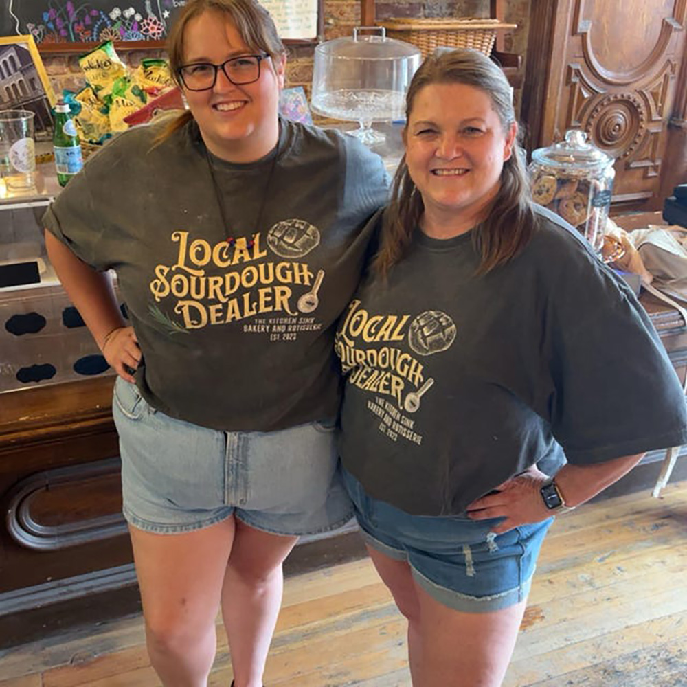 Personalized Sourdough Bread Shirt, Sourdough Gifts Baking Shirt Custom Sourdough Dealer Shirt, Bread Making Homestead Christian Breadmaking