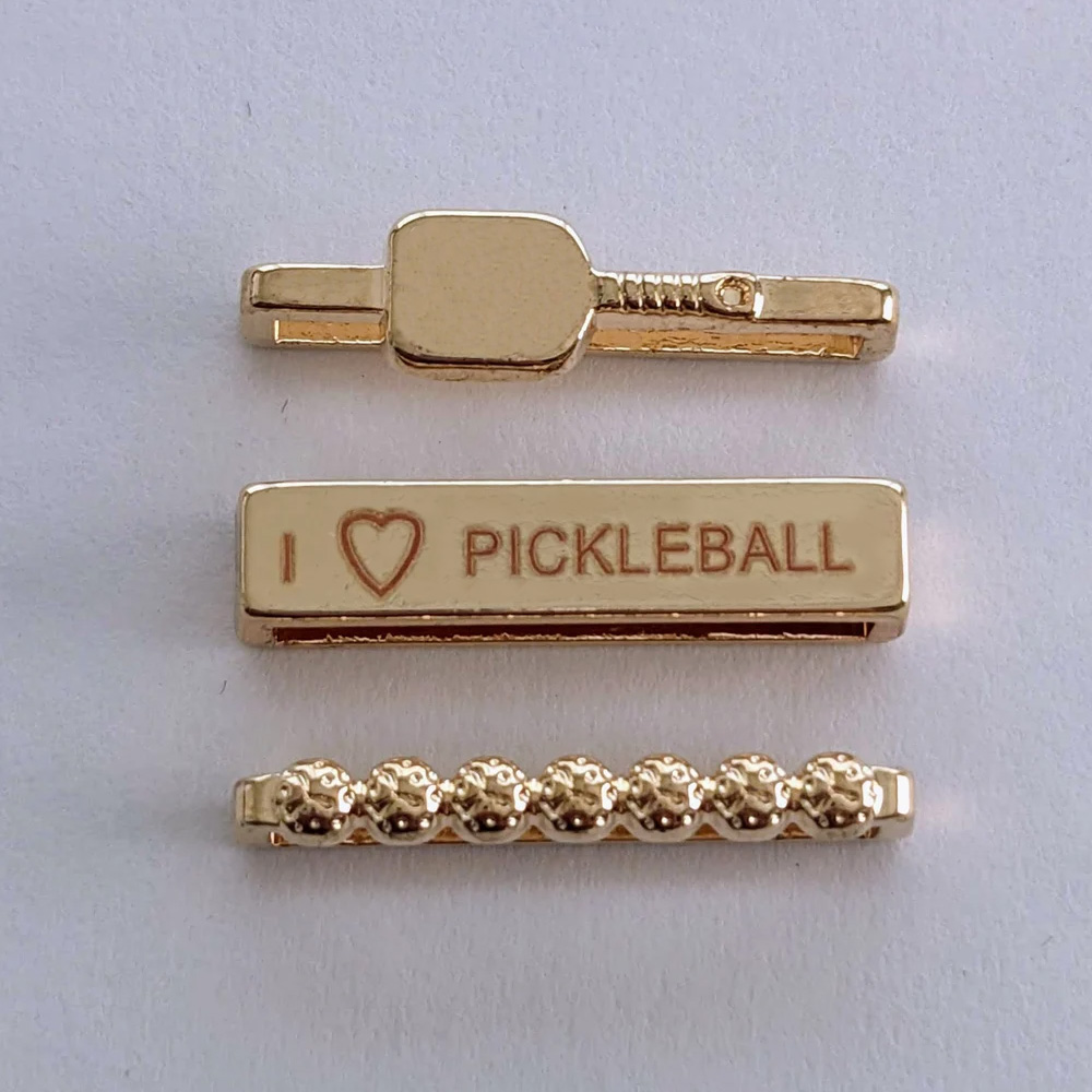 Watch Band Pickleball Charms(Pack of 3), Compatible with Apple Watch Silicone Bands