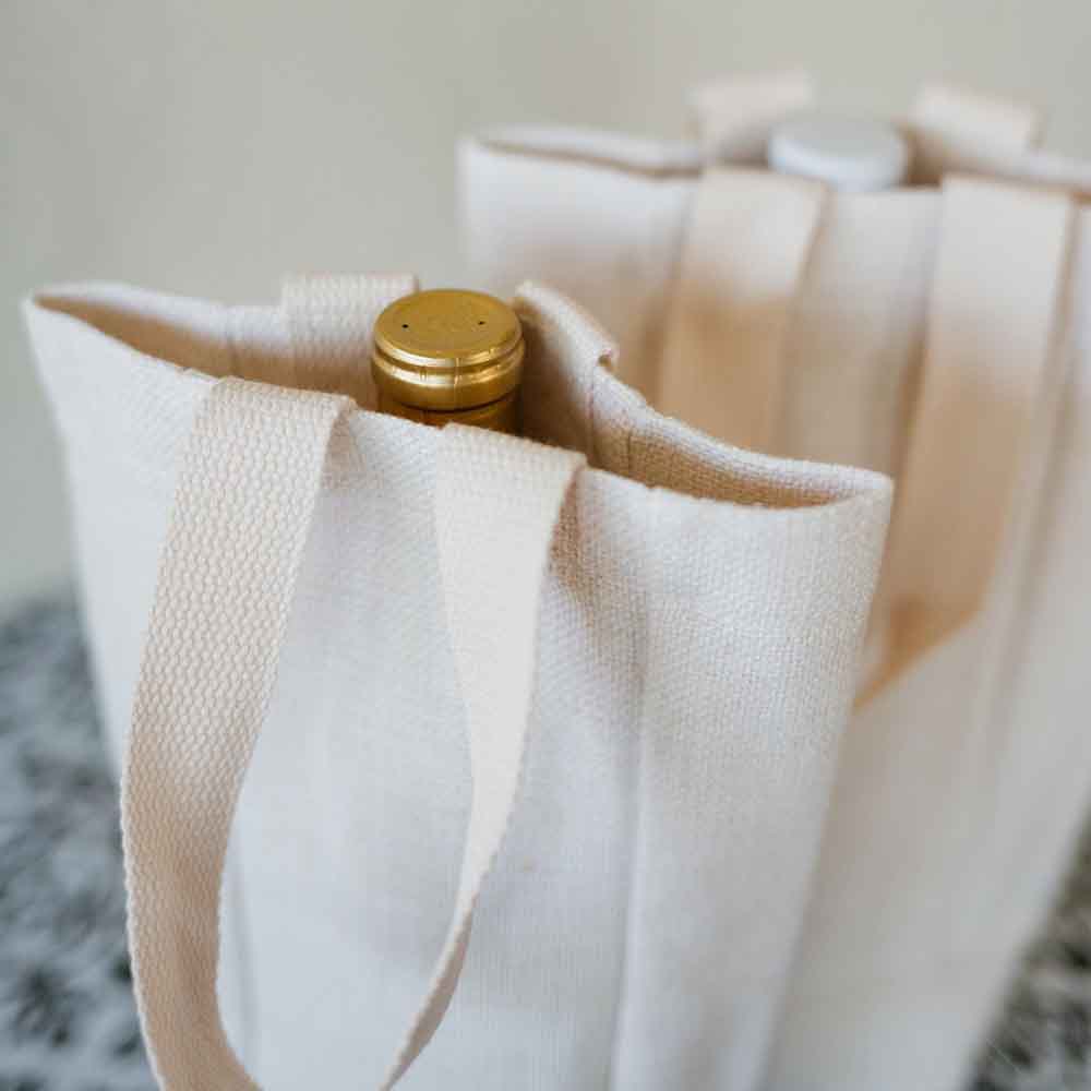 Personalized Name Wine Tote Bag, Custom Wine Holder for Large Bottle, Gift for Bridesmaid Girls Trip