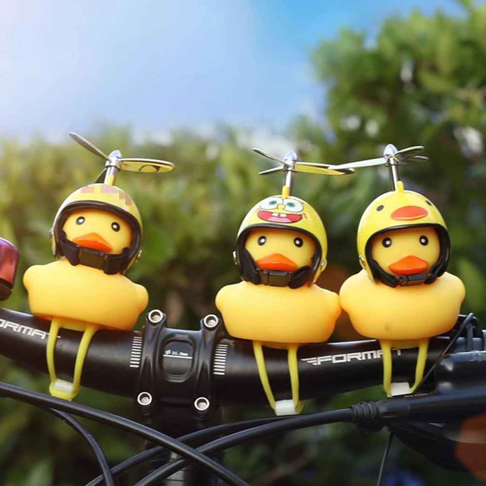 Little Yellow Duck Bicycle Handlebar, Bicycle Decoration, Great Gift for Cyclists