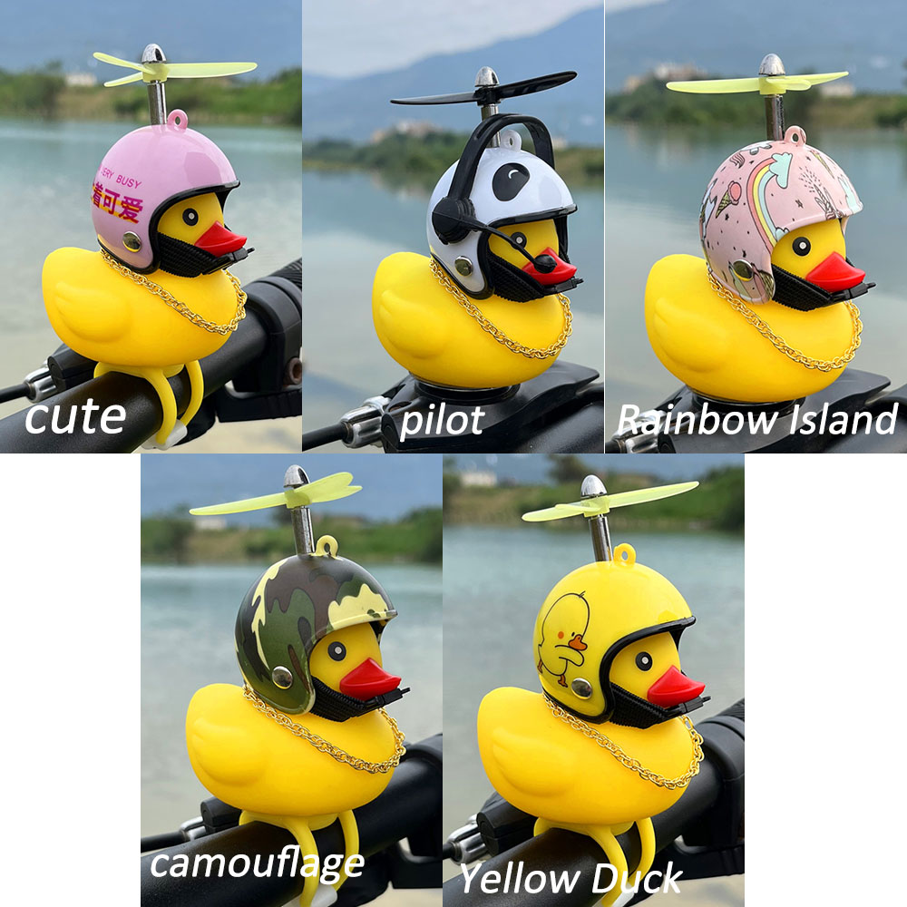 Little Yellow Duck Bicycle Handlebar, Bicycle Decoration, Great Gift for Cyclists
