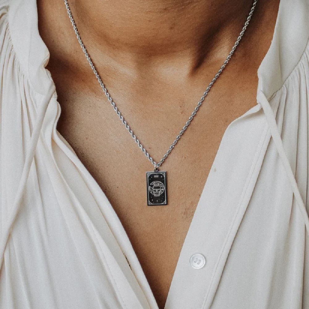 Personalized Zodiac Sign Necklace Best Friend Gift Star Signs Necklace Leo Birthday Gift Tarot Card Necklace Astrology Celestial Jewelry