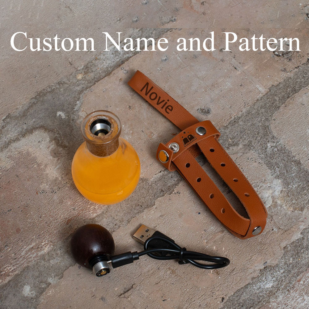 DND or Other TTRPG Roleplay, Healing Potion Bottle, Potion of Invisibility, Magic Potion, Glowing Light Potion Bottle, Halloween Costume Accessories, Fantasy LARPs, Cosplay, Renfaire, Magic Themed Decor