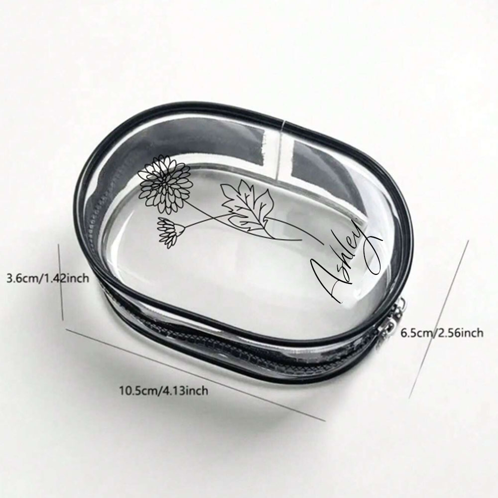 Data Cable Storage Bag Earphone Storage Box Pop Mart Storage Bag Multi-Function Transparent Portable Waterproof Hook