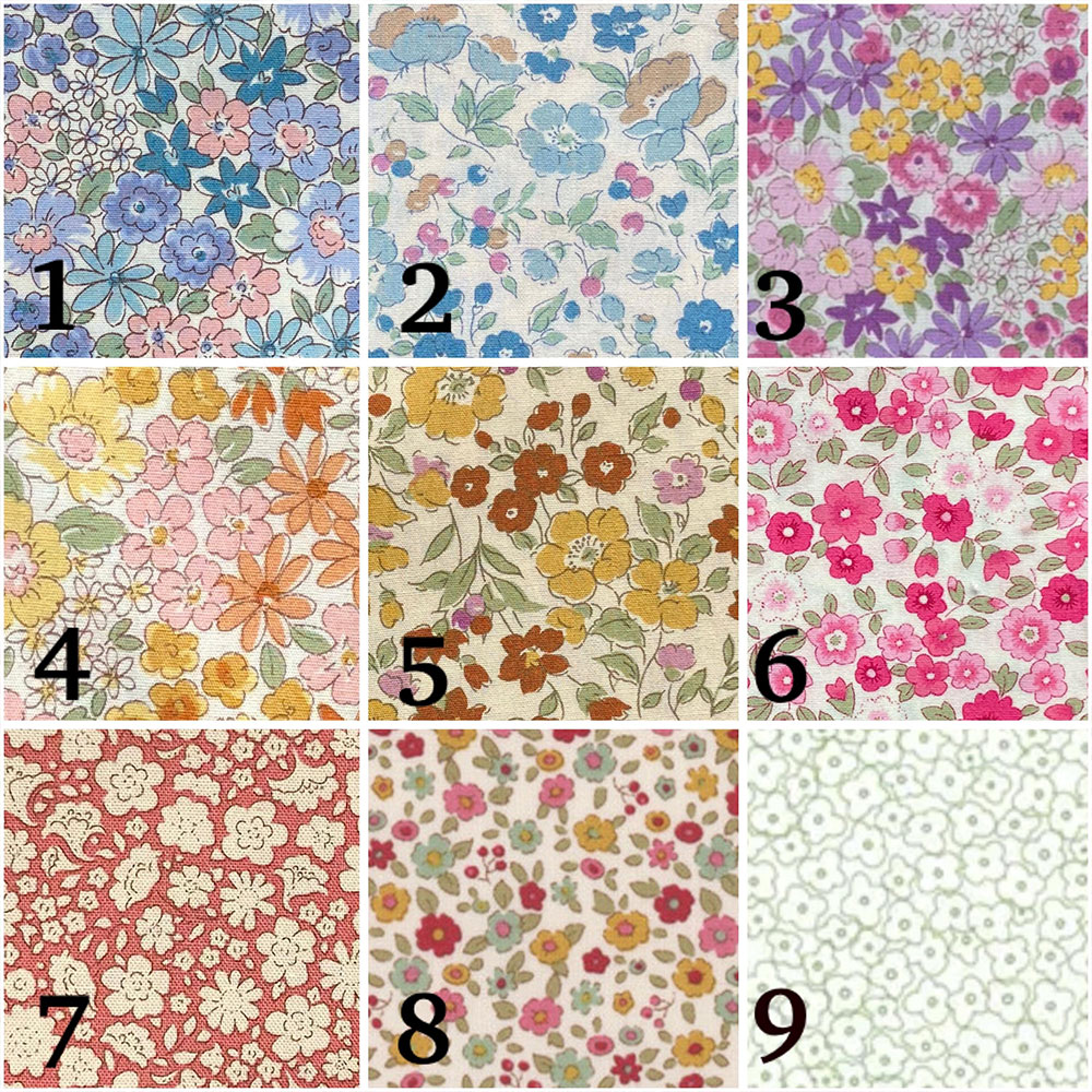 Floral and Corduroy Fabric Letters for Wall or Shelf Decor, Nursery, Baby Shower Gift, Girl's Decor, Kid's Bedroom, Baby Name, Initial