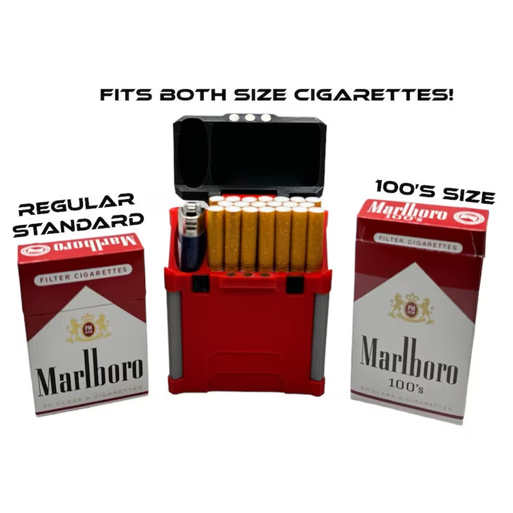 Milwaukee Packout Inspired Cigarette Case, 3D Printed Cigarette Case