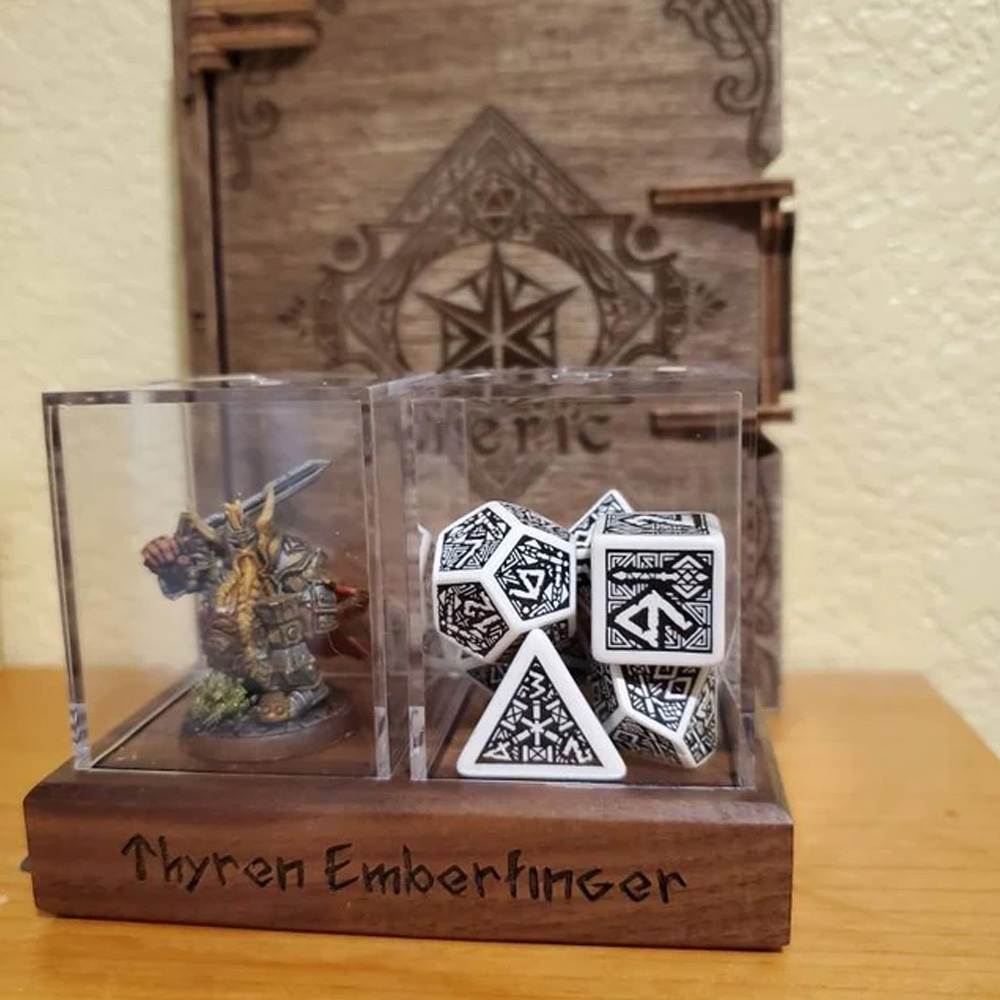 Character and Dice Display Vaults/Tombs