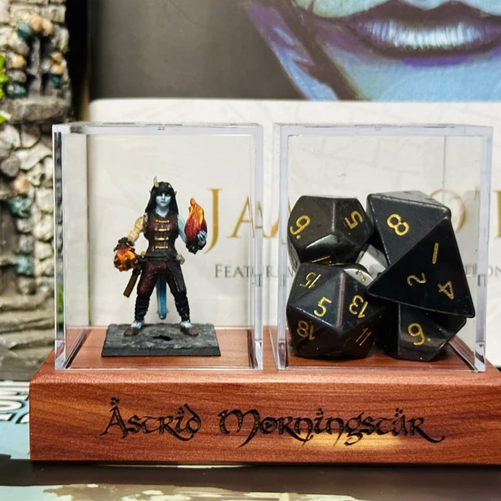 Character and Dice Display Vaults/Tombs