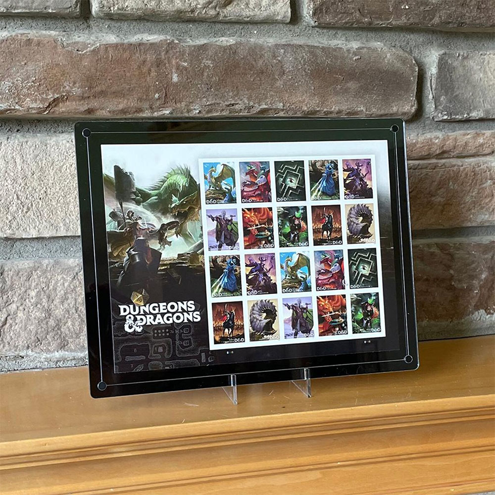 Display Frame for DND RPG Stamp Sheet