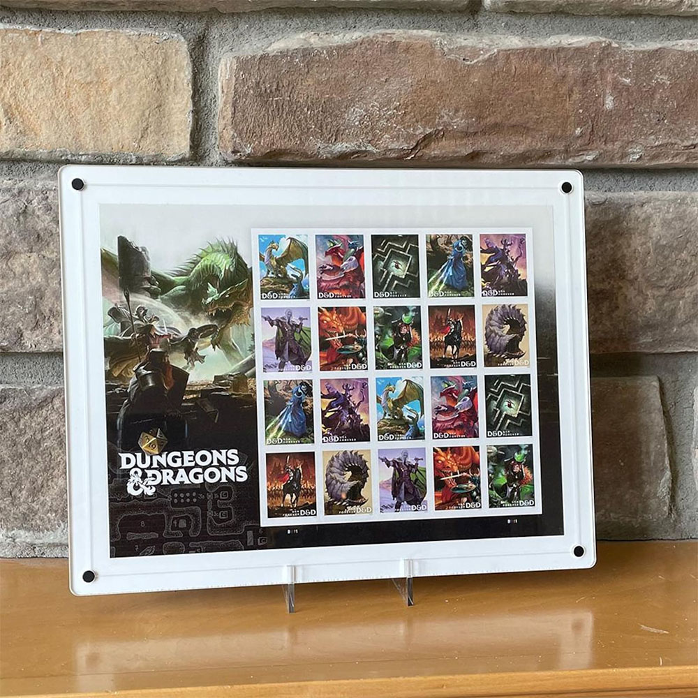 Display Frame for DND RPG Stamp Sheet