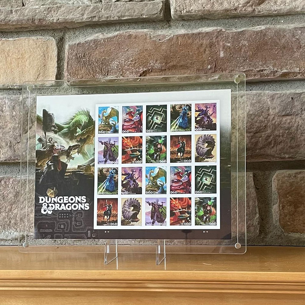 Display Frame for DND RPG Stamp Sheet