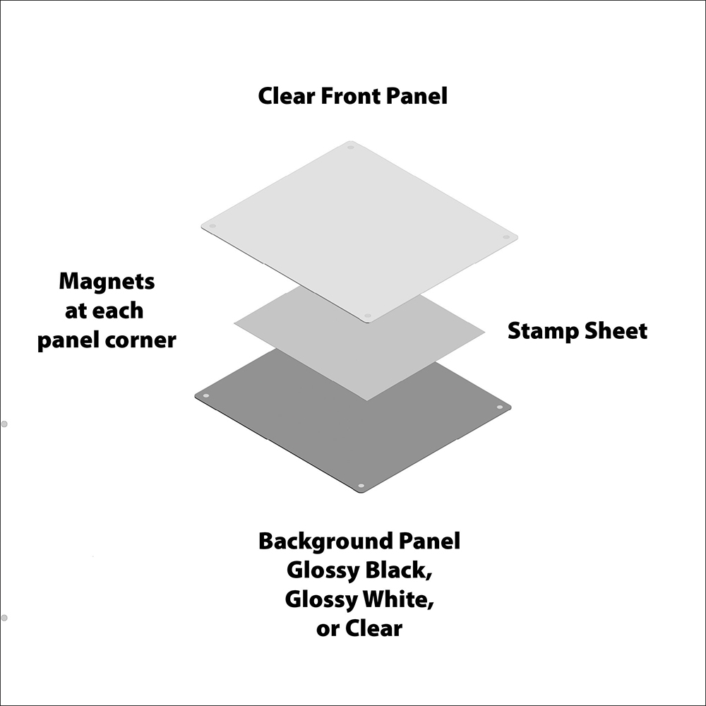 Display Frame for DND RPG Stamp Sheet