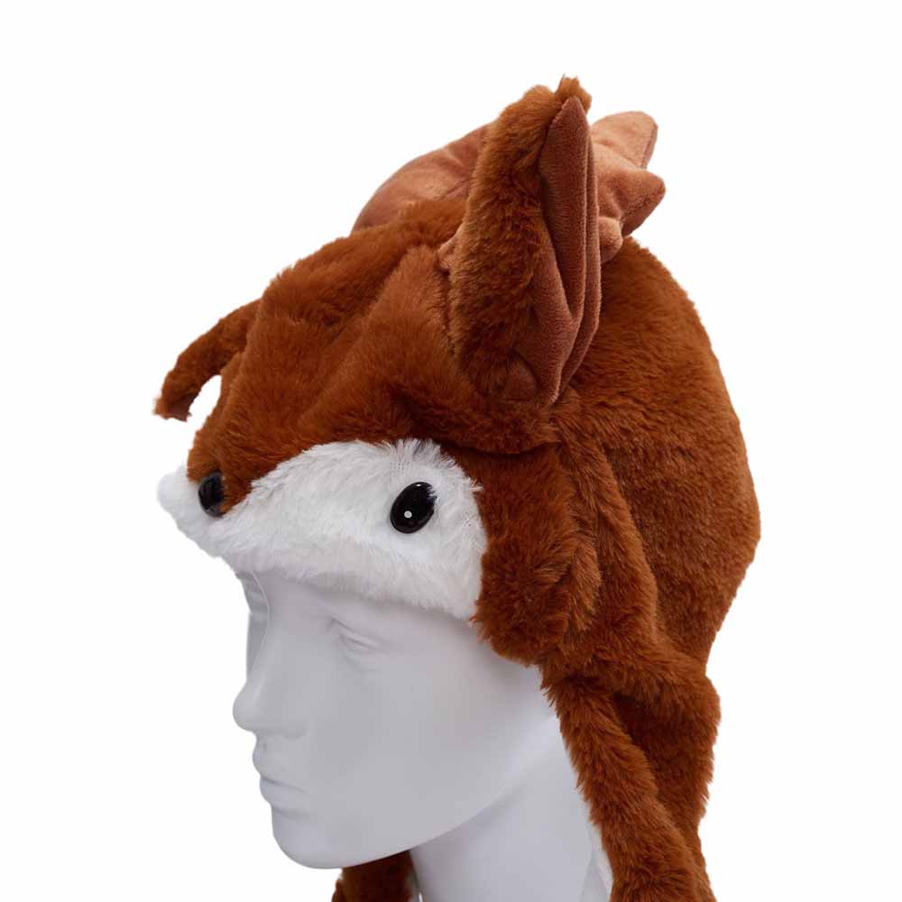 The Moving Plush Christmas Hat Is Soft and Skin-Friendly, A Great Christmas Gift for Family and Friends