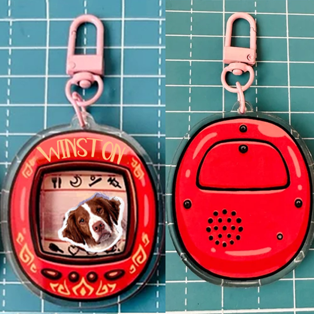 Custom Keychain with Pet Picture,Dog/Cat Memorial Keychain with Dog Face Photo,Cat/Dog Loss Gift,Keepsake Gift for Pet Lovers/Dog Mom/Cat Mom/Couples