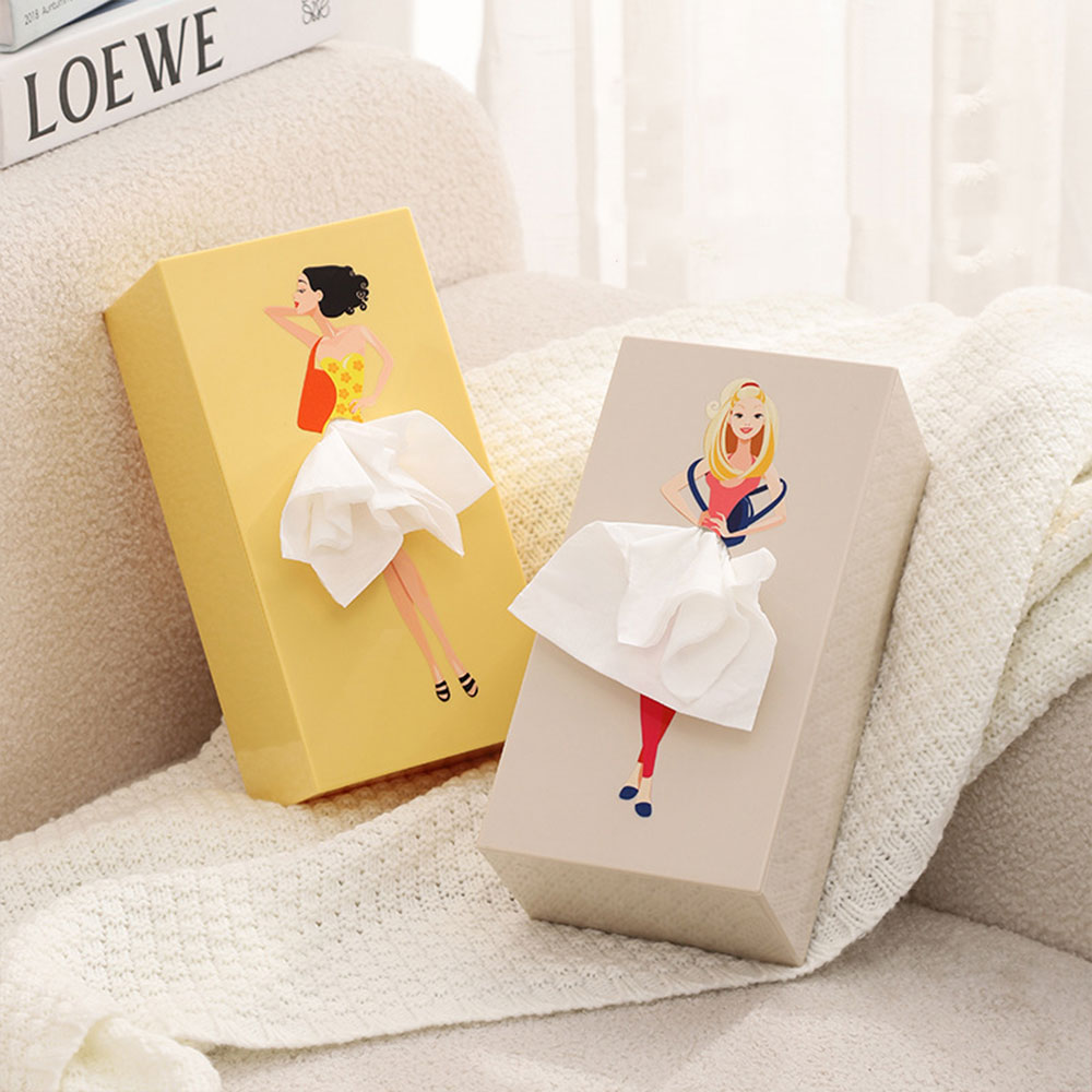 Innovative Skirt-Shaped Toilet Paper Holder, Tissue Dispenser, Stylish Bathroom Accessory, Fun and Functional Touch to Your Home Décor
