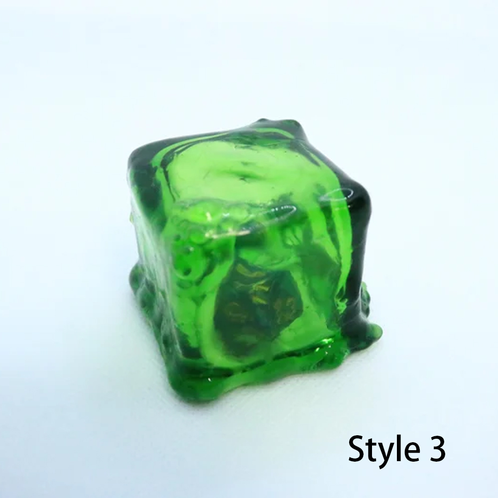 Miniature Gelatinous Cube Dice Jail, Fantasy Gaming Accessoires, Tabletop