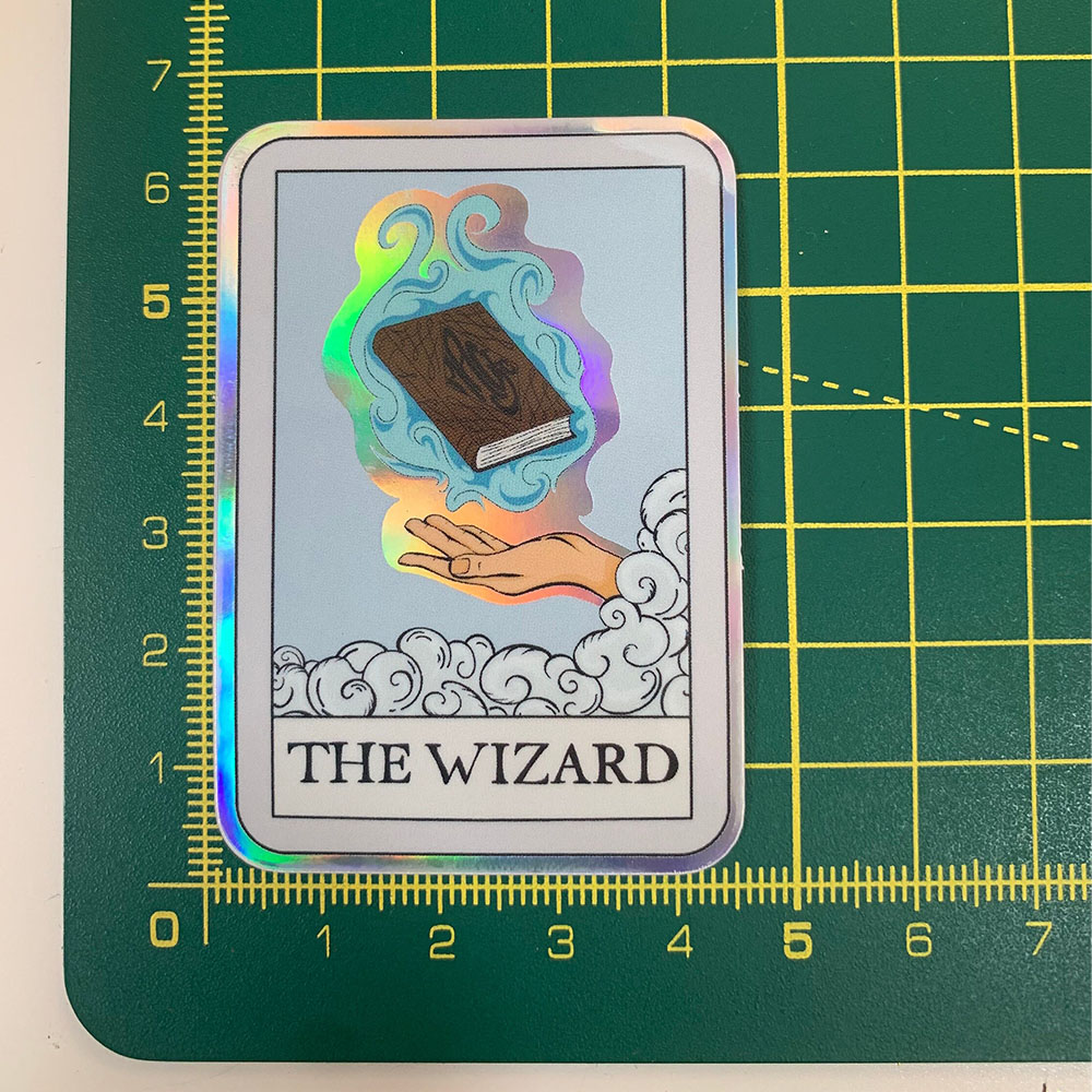DND Class Tarot Stickers, Holographic Dungeons and Dragons Class Tarot