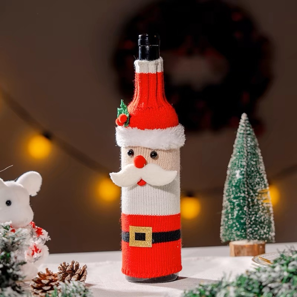 Christmas Theme Insulated Bottle Cover, Unique Design for Gifts and Family Time