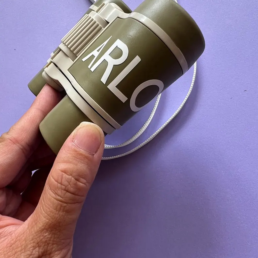 Custom Binoculars for Kids, Open Ended Toy Independent Learning, Personalized Binocular for Toddler, Adventure Kit, Nature Activity