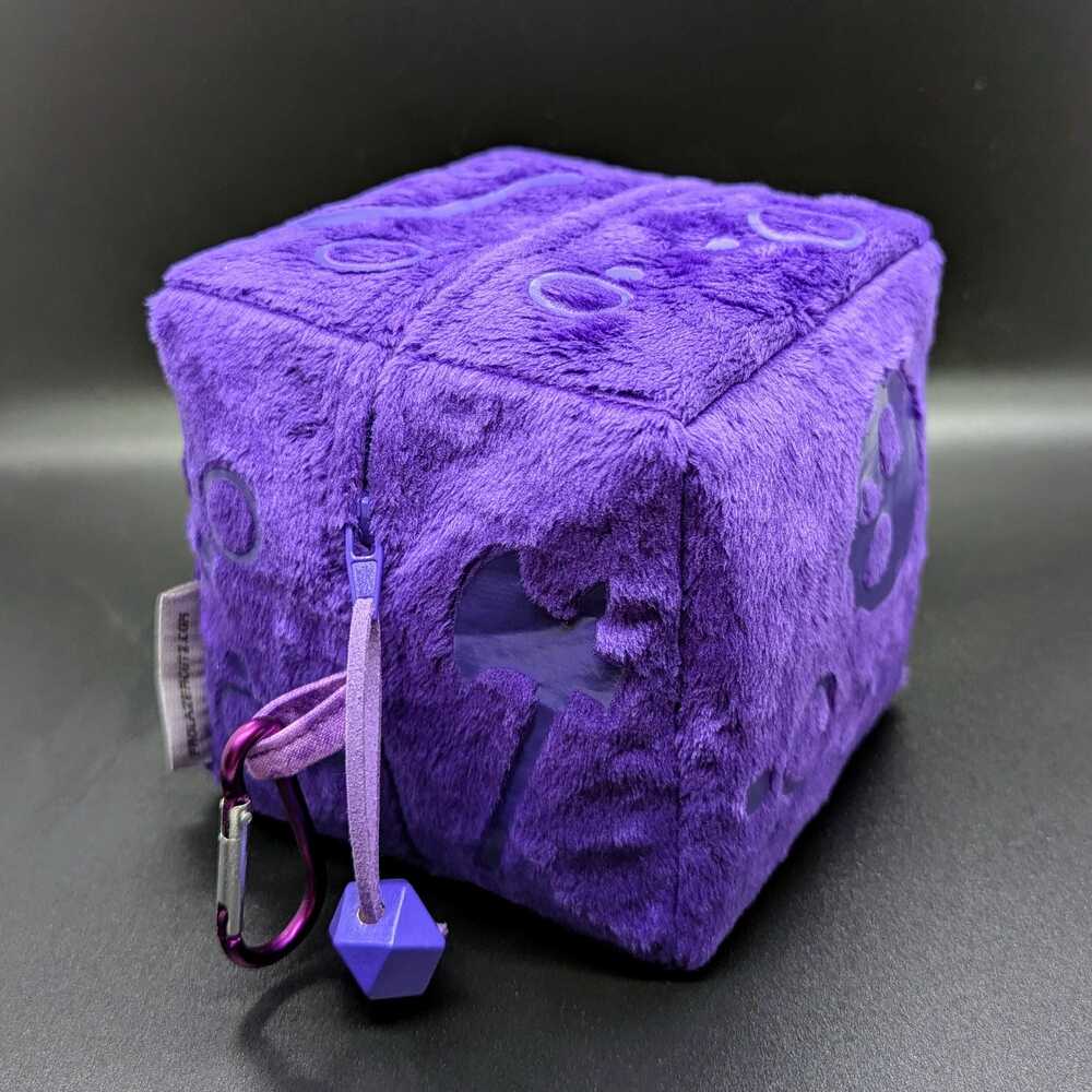 Gelatinous Cube Plush Dice Bag, DND Dice Bag, Dice Holder, Dice Storage, DND Gift, RPG Gift