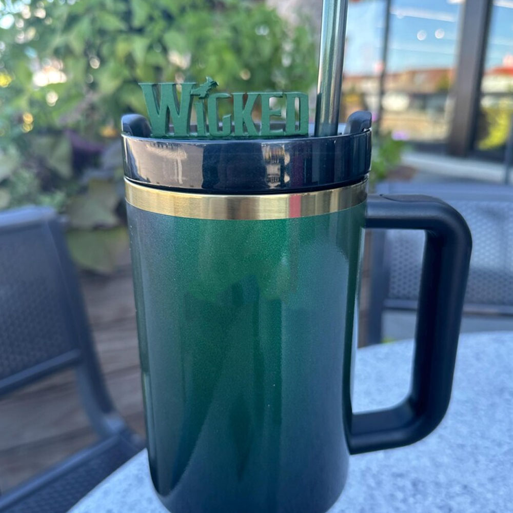 Wicked 40 Oz Topper, Wizard of Oz Topper, Wicked Straw Topper, Wicked, Wicked Topper, Oz Straw Topper