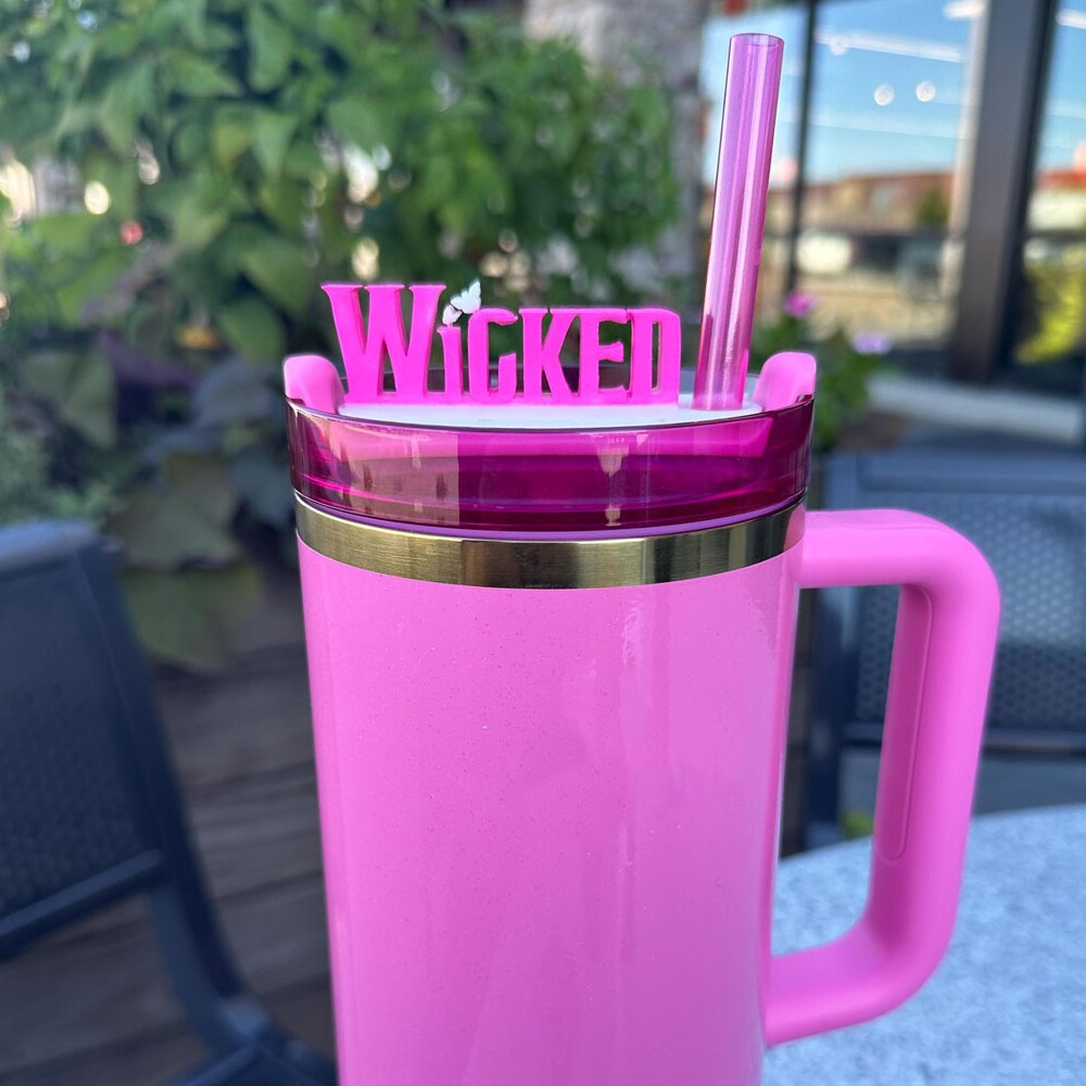 Wicked 40 Oz Topper, Wizard of Oz Topper, Wicked Straw Topper, Wicked, Wicked Topper, Oz Straw Topper