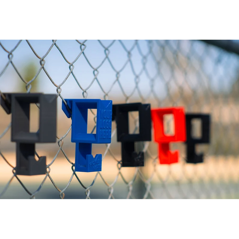 Personalized Pickleball Racket Holder & Bag Hook: Customizable, Sturdy, UV-Resistant, Easy Fence Hanger