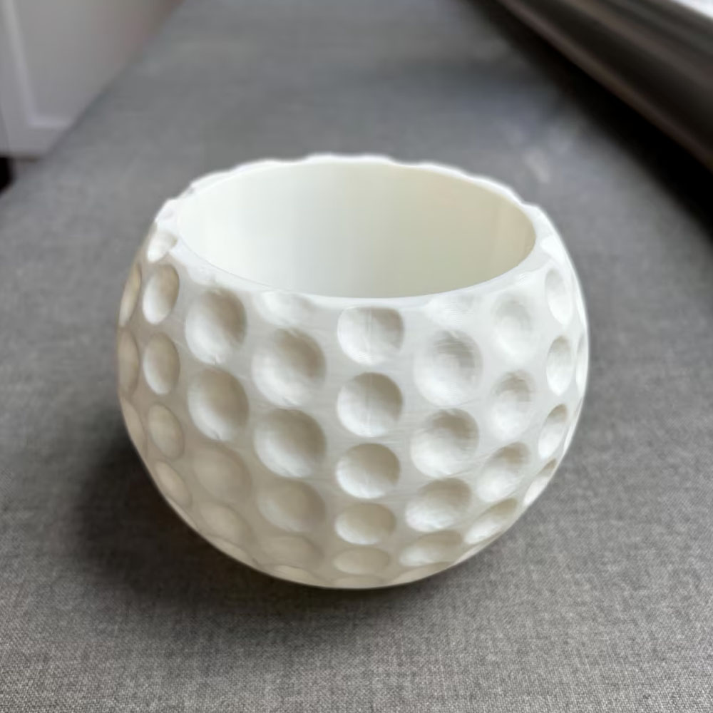 Personalized 3D Printed Golf Ball Pen，Pencil Holder, Home Decor, Golf Gifts