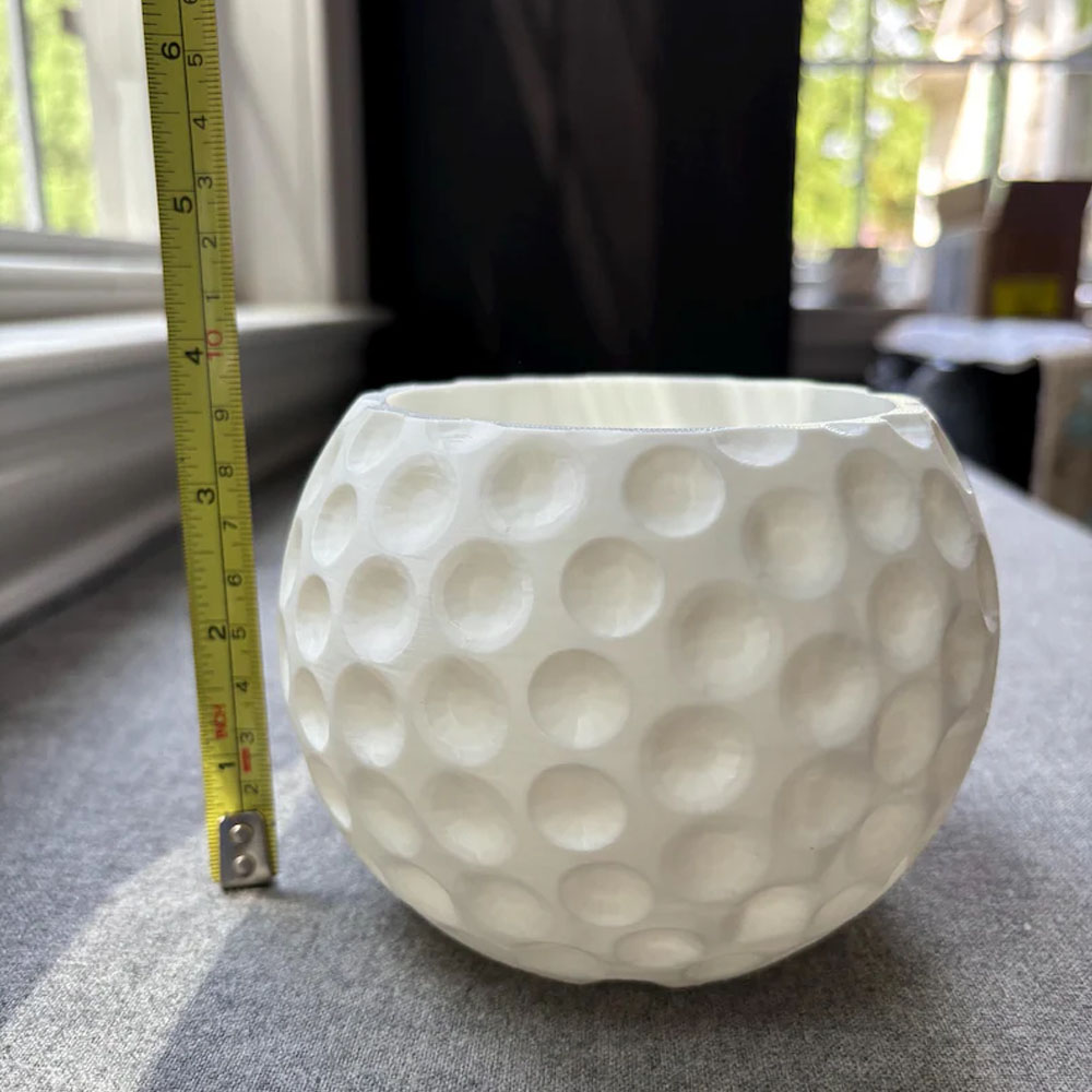 Personalized 3D Printed Golf Ball Pen，Pencil Holder, Home Decor, Golf Gifts